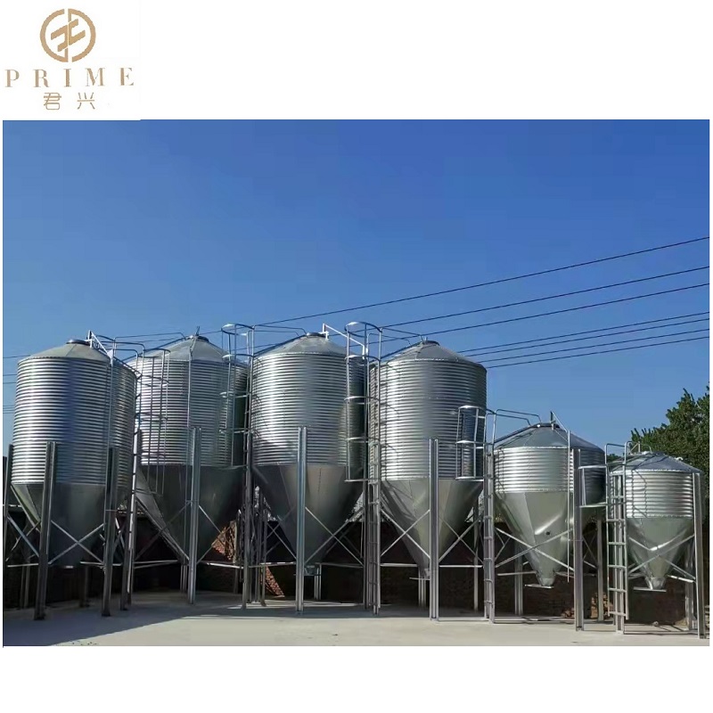 Pig feed silo fodder tower