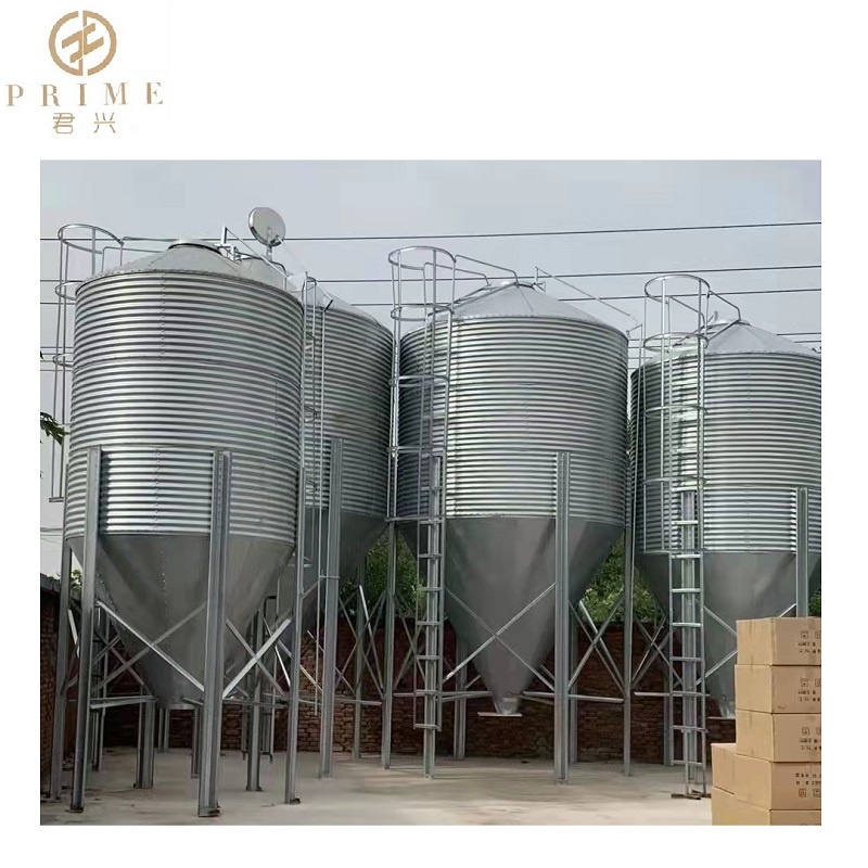 Pig feed silo fodder tower